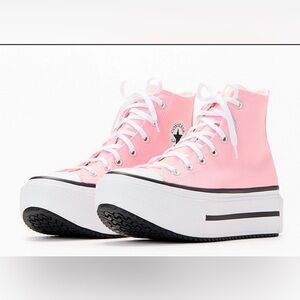 Converse Chuck Taylor All Star Lift Double Stack High Top Women Size 9.5 NEW